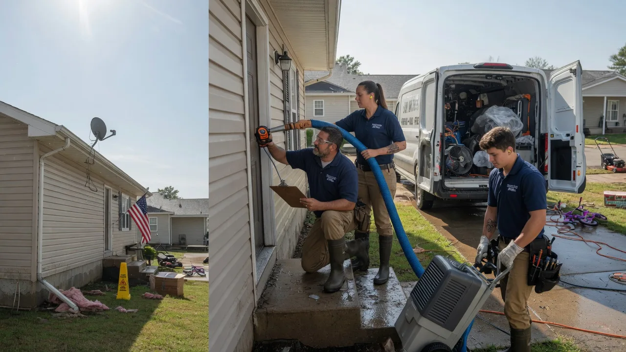 Ceiling Water Damage Restoration in Marseilles, IL near me